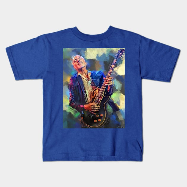 Peter Frampton Kids T-Shirt by IconsPopArt